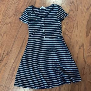 Abercrombie kids striped dress size 11/12
